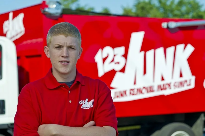 Young Kevin Wheeler at Northern Virginia Junk Removal Company