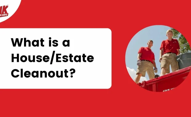 two men standing on work truck with text on the left