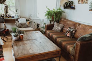 Old Furniture in Living Room