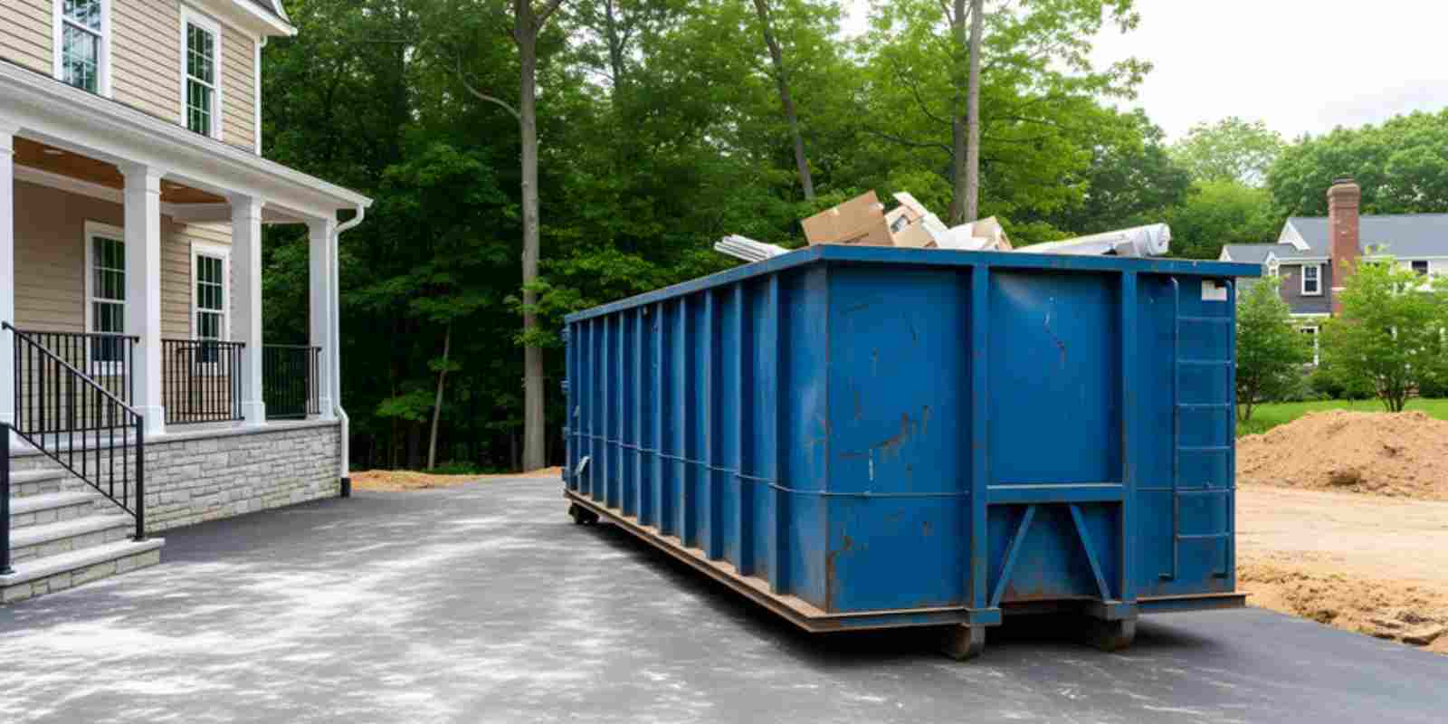 Dumpster Rental for Residential Construction Debris Removal