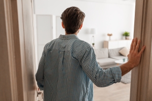 Person Reviewing the Items in Home Before Put on Sell