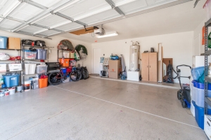 Interior View of a Garage After Professional Cleanout